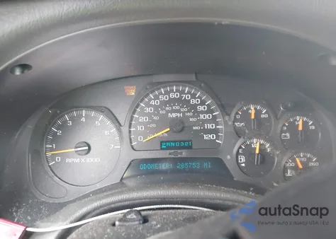 2003 Chevrolet Trailblazer Ltz z USA, uszkodzony, nr VIN 1GNDS13S032105233